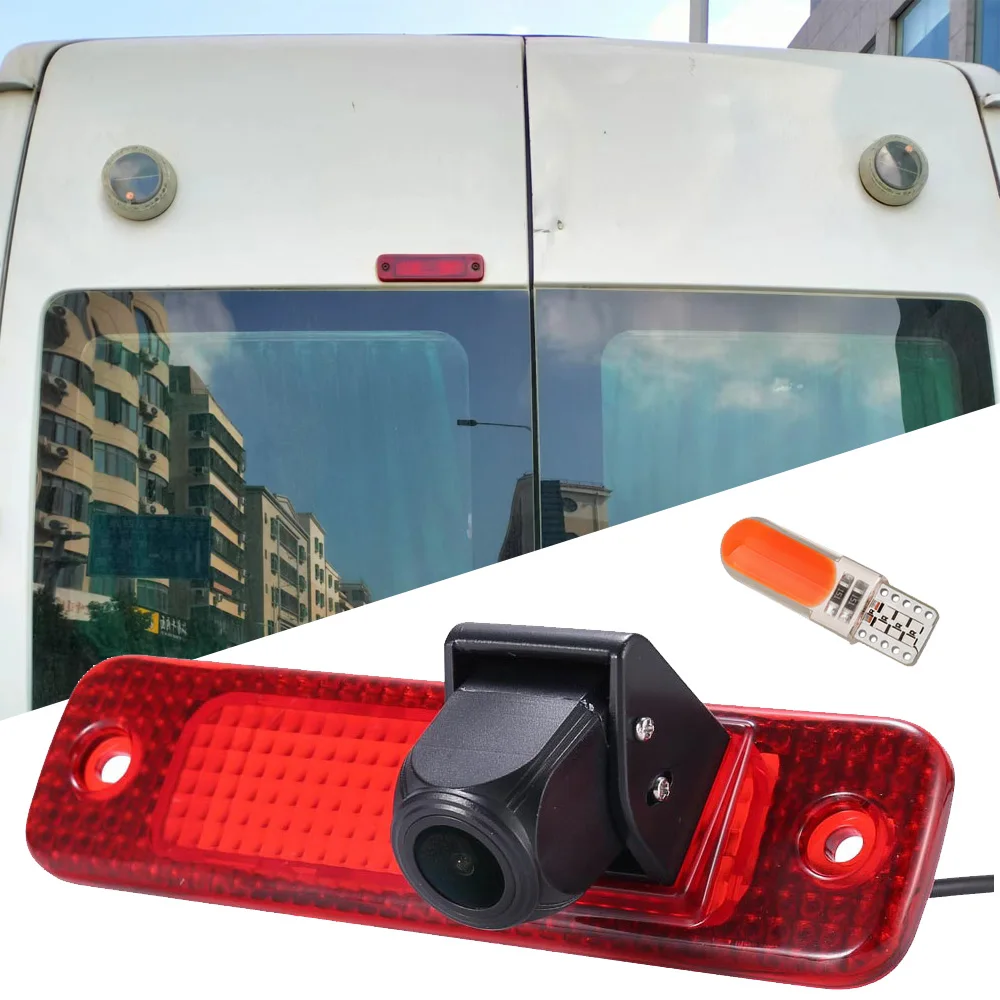 Cámara de visión trasera HD 1280*720 para Ford Transit Hecktur transporter/ Transit MK7 Tourneo / Furgon MK4 van 3