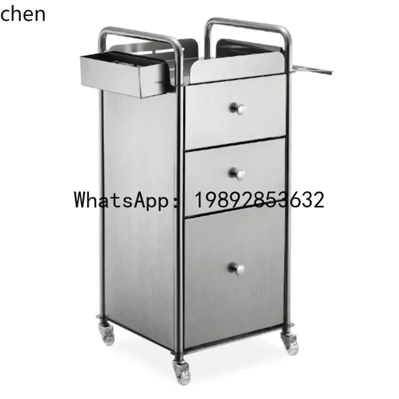 B1ステンレス鋼ツールキャビネット シンプルなヘアサロン専用ツールキャビネット ヘアサロンロッカー