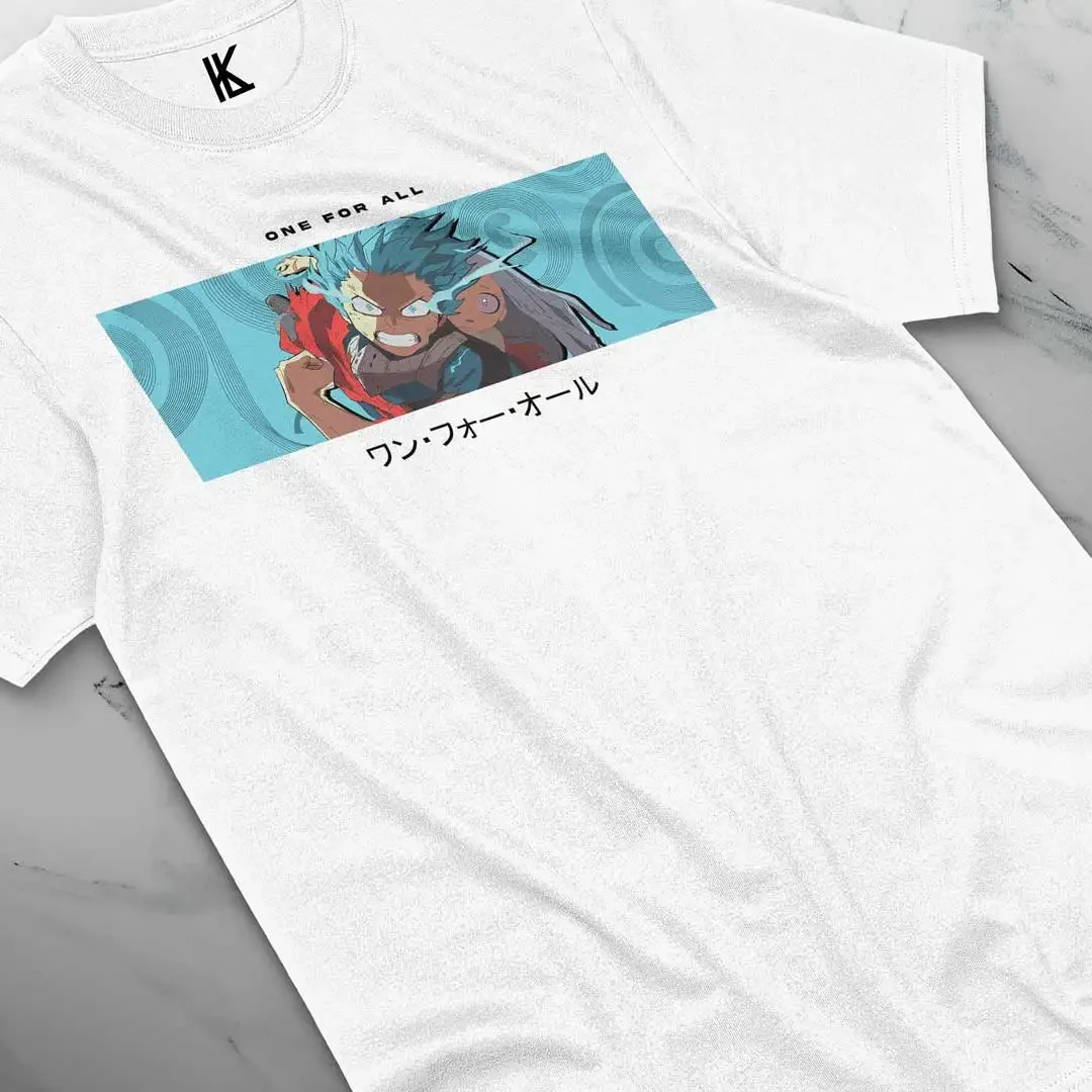

Izuku Midoriya Deku T-Shirt Hero bakugou Anime T-shirt gift