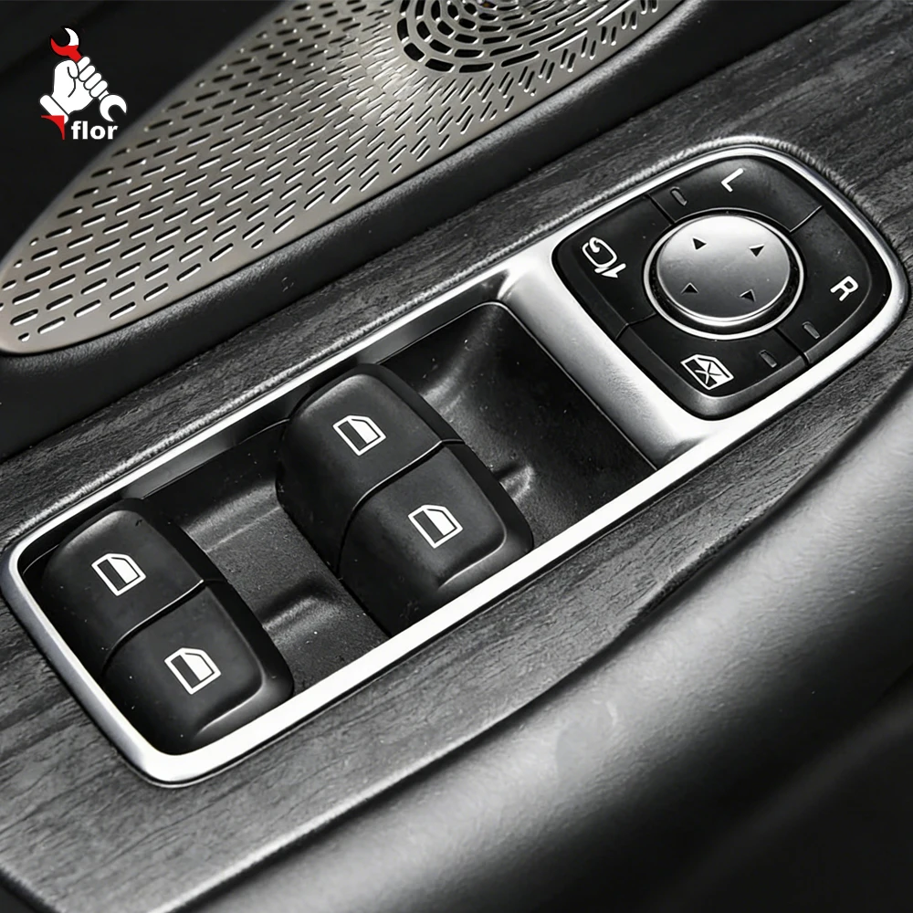 Left-Hand Drive Car Power Window Switch For Roewe D7 2023-2024 Electric Power Window Control Switch Window Control Button
