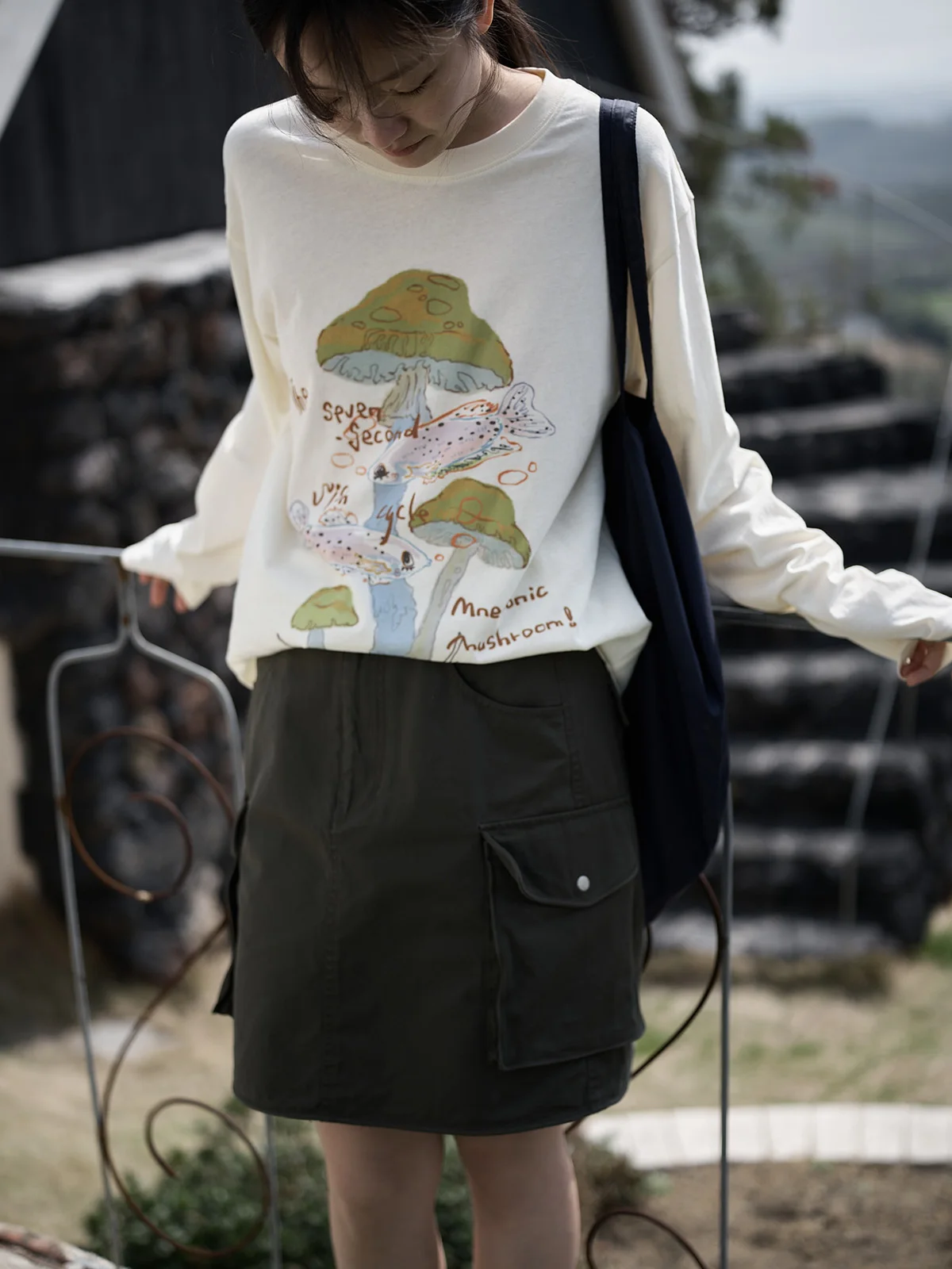 

Женская футболка Bubble Sea Cool Cotton с длинными рукавами, круглым вырезом и принтом, легкая, дышащая, удобная, с принтом океана