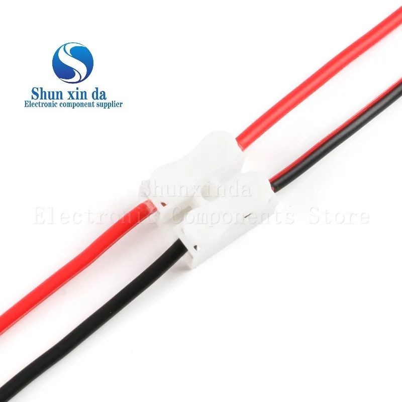 10PCS CH-1 CH-2 CH-3 Spring Wire Quick Connector 2P 3Pin Electrical Crimp Terminals Block Splice Cable Clamp Easy Fit Led Strip