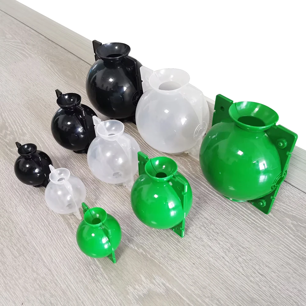 Boule d'enracinement de plantes, 3 pièces, boîte d'enracinement de Propagation, boîte de culture de racines de plantes réutilisables, coups de greffage, Pots de Propagation d'enracinement