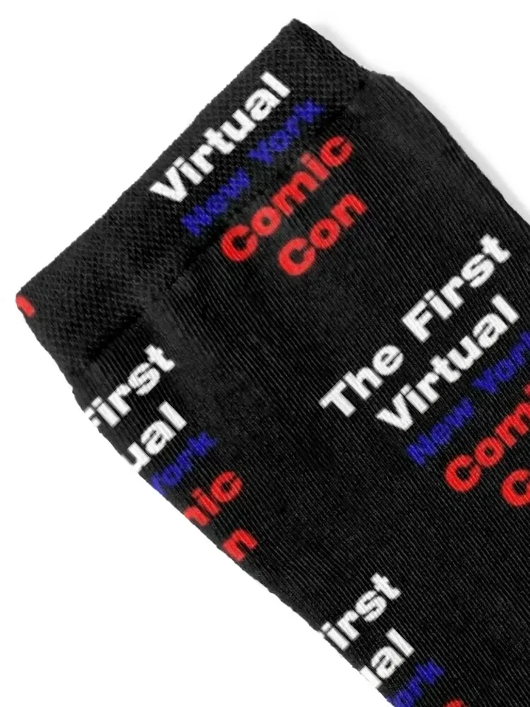 The first virtual new york comic con Socks kids christmass gift Men's Socks For Women Men's