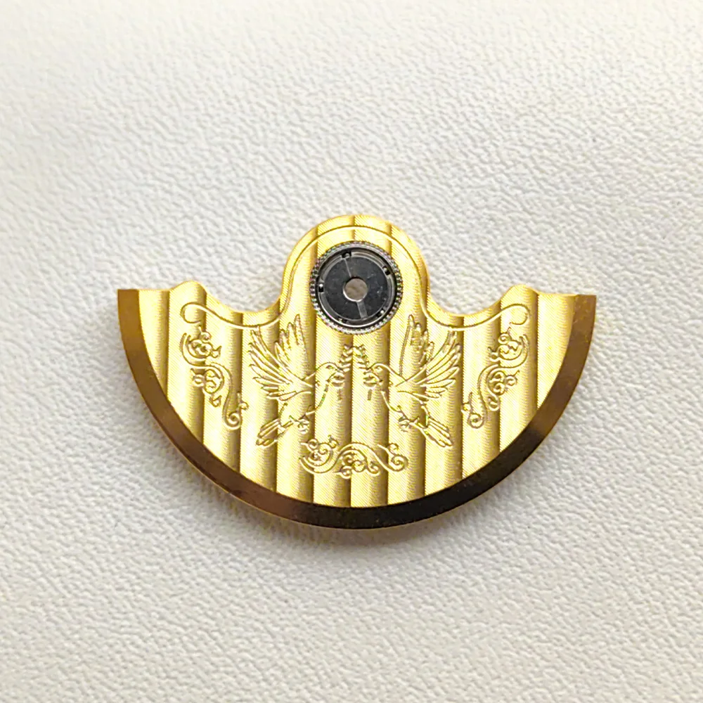 NH35 Movement Rotor Part Fit for NH36 NH38 NH39 4R NH35 Movement Oscillating Weight Automatic Hammer Rotor Modify Custom Parts