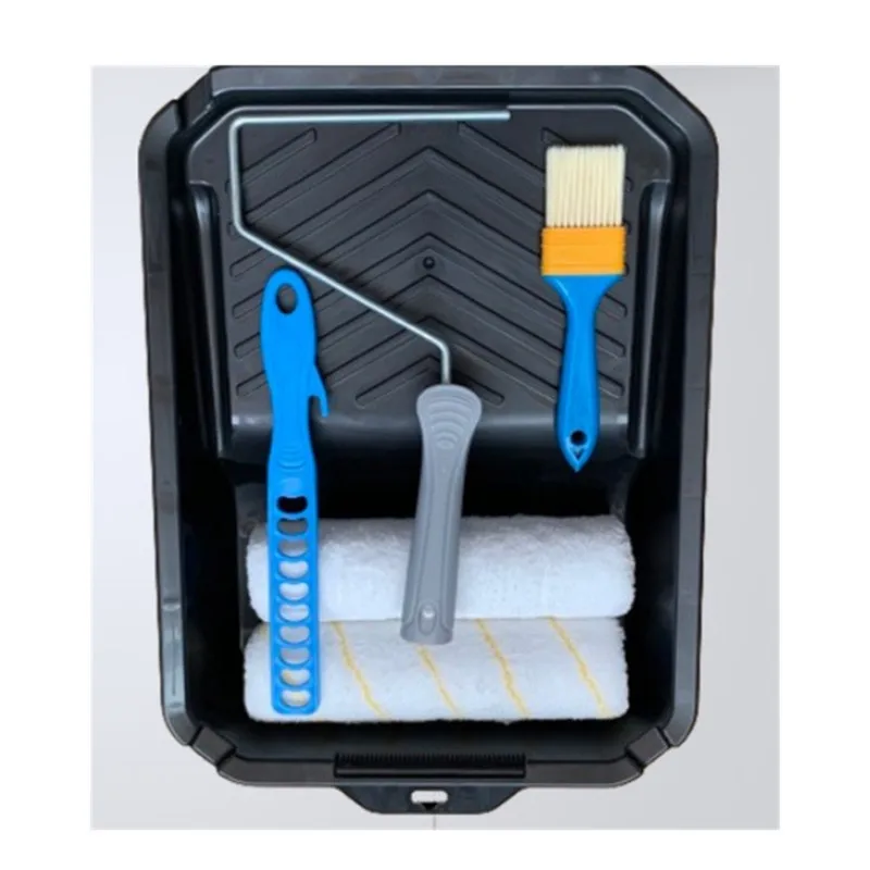 

[NEW!A08R】 Pro Grade Paint Roller Kit, Brush& Roller, Wall Painting Naps For Homeowners For Professionals
