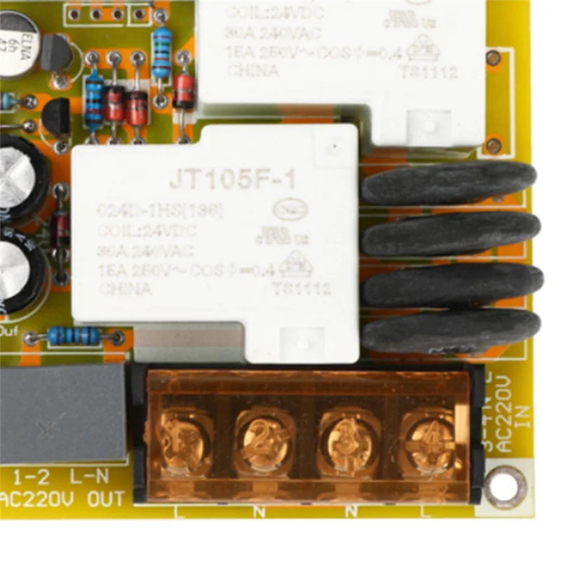 30A Power Amplifier Soft Start Power Supply Board Class A Time-Delay Soft Start Board DC Control Without Interference
