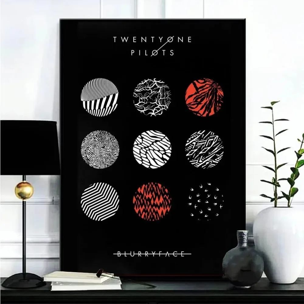 Twenty Band One Pilots Poster Gallery Prints Home Decoration Canvas Painting Living Room