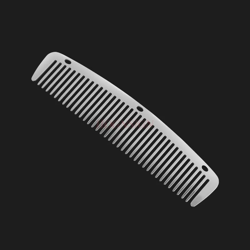 Metal Anti Static Barber Combs Stainless Steel Hair Comb Cutting Comb set Hair Styling Hairdressing Comb for Men Women Salon