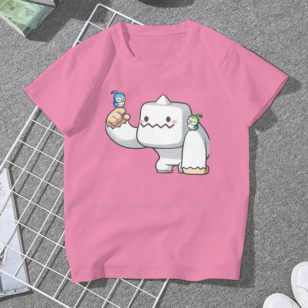 MapleStory Kwi Young Son TShirt for Woman Girl Yeti Basic Sweatshirts T Shirt High Quality Trendy Fluffy