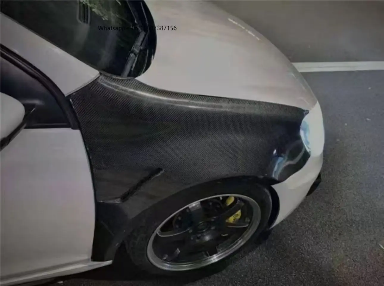

High Quality Carbon Fiber Front Fender forVW Golf 5 Carbon Fiber Fender Perfect Fitment