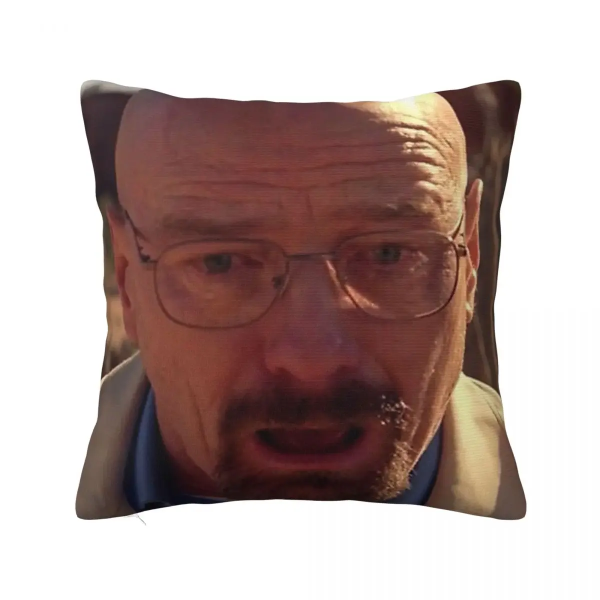 

Walter White Meme Breaking Bad Pillowcase Soft Fabric Cushion Cover Decorative Pillow Case Cover Home Square 18"