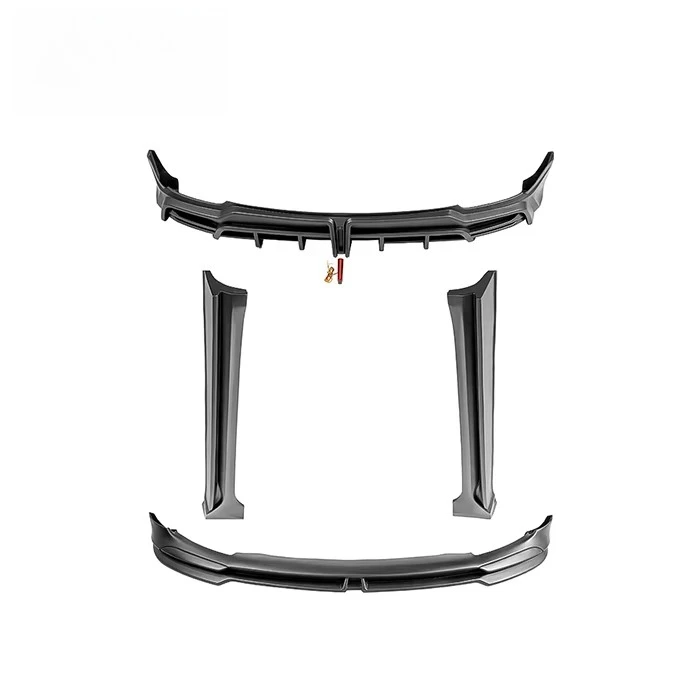 

Universal Car Front Rear Bumper Splitter Diffuser Lip Accessories Body Kit Spoiler Bumpers For Model 3
