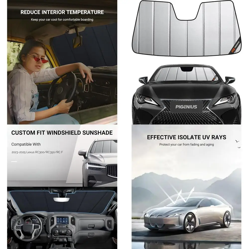 

Lexus RC 2023-2025 Front Windshield Shade - Protective Sun Cover