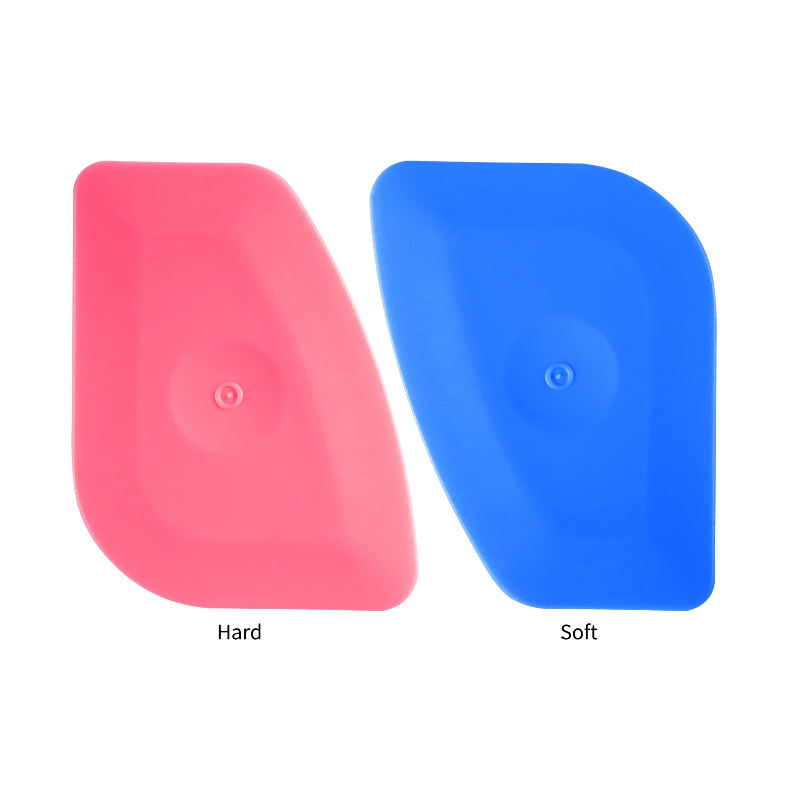 

Pink Foil Squeegee Irregular Hard Scraper Tint Car Vinyl Film Wrap Tools Label And Sticker Remover for Removing Vinyl Bubbles