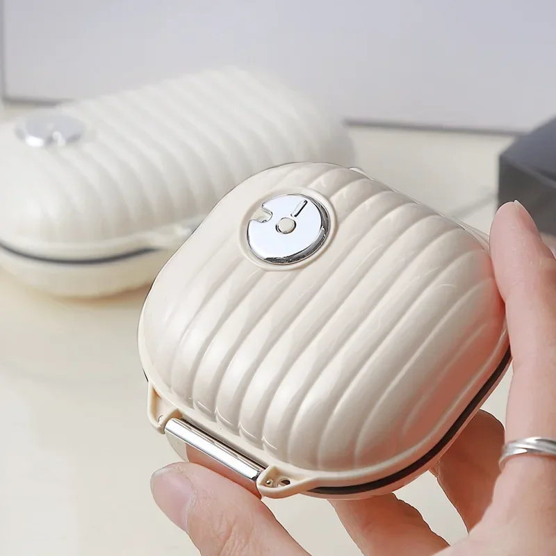 Mini Portable Medicine Box High Beauty Travel for Seven Days Multi Grid Split Package Pills Tablets Sealed Storage Box