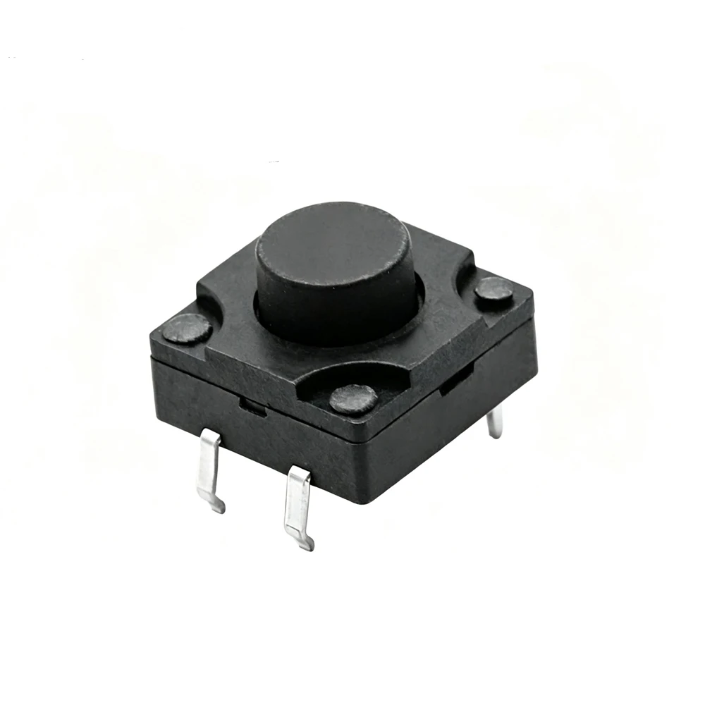 20PCS TS‑I027 IP67 Waterproof Tactile Switch 12×12mm 4‑Pin Vertical Through‑Hole Micro Push Button