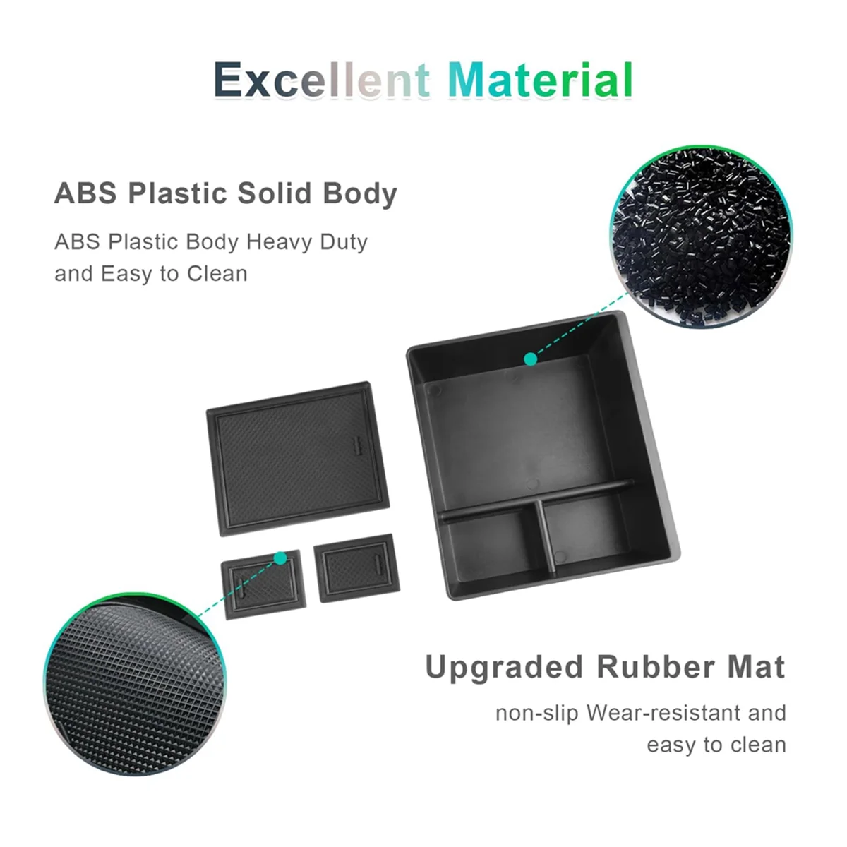 For MG HS/MG EHS EV 2018-2024 Centre Console Organiser Armrest Storage Box Tray Glove Box Interior Accessories