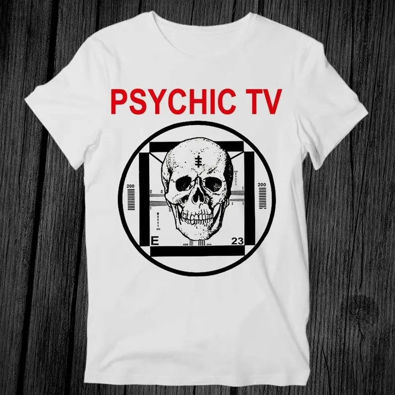 

Psychic Tv Force The Hand of Change T Shirt Unisex Adult Mens Womens Gift Cool Music Fashion Top Vintage Retro Tee G247