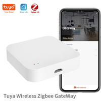 Tuya Zigbee Hub  Wireless Multi Mode Gateway For Smart Home Automation for ZigBee Devices Via Smart Life tuya smart home