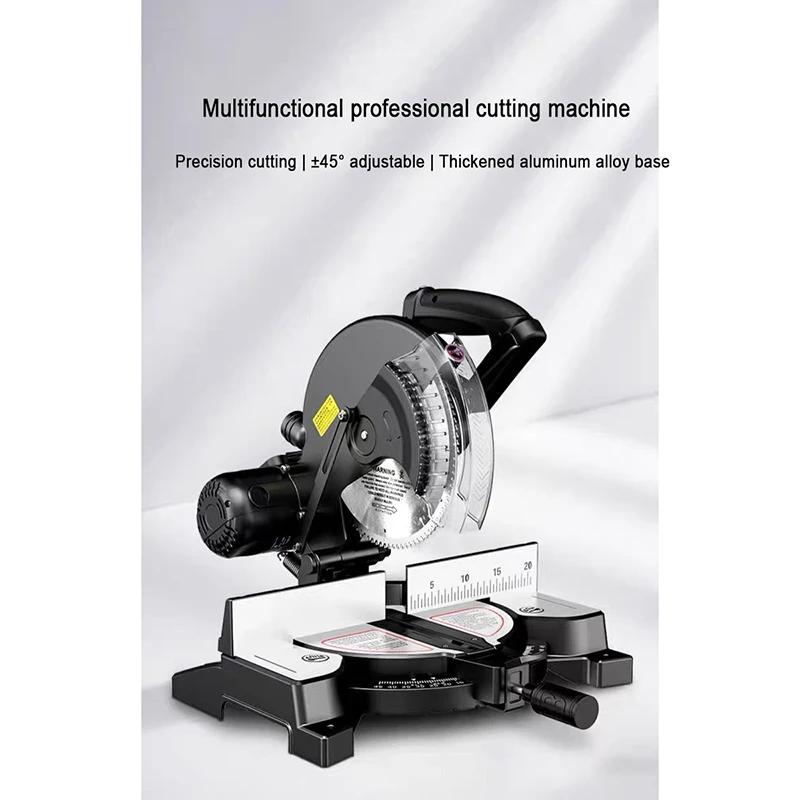 Multi-Function Miter Saw Saw Aluminum Machine High Precision Aluminum Woodworking Cutting Machine 45 Degree Angle