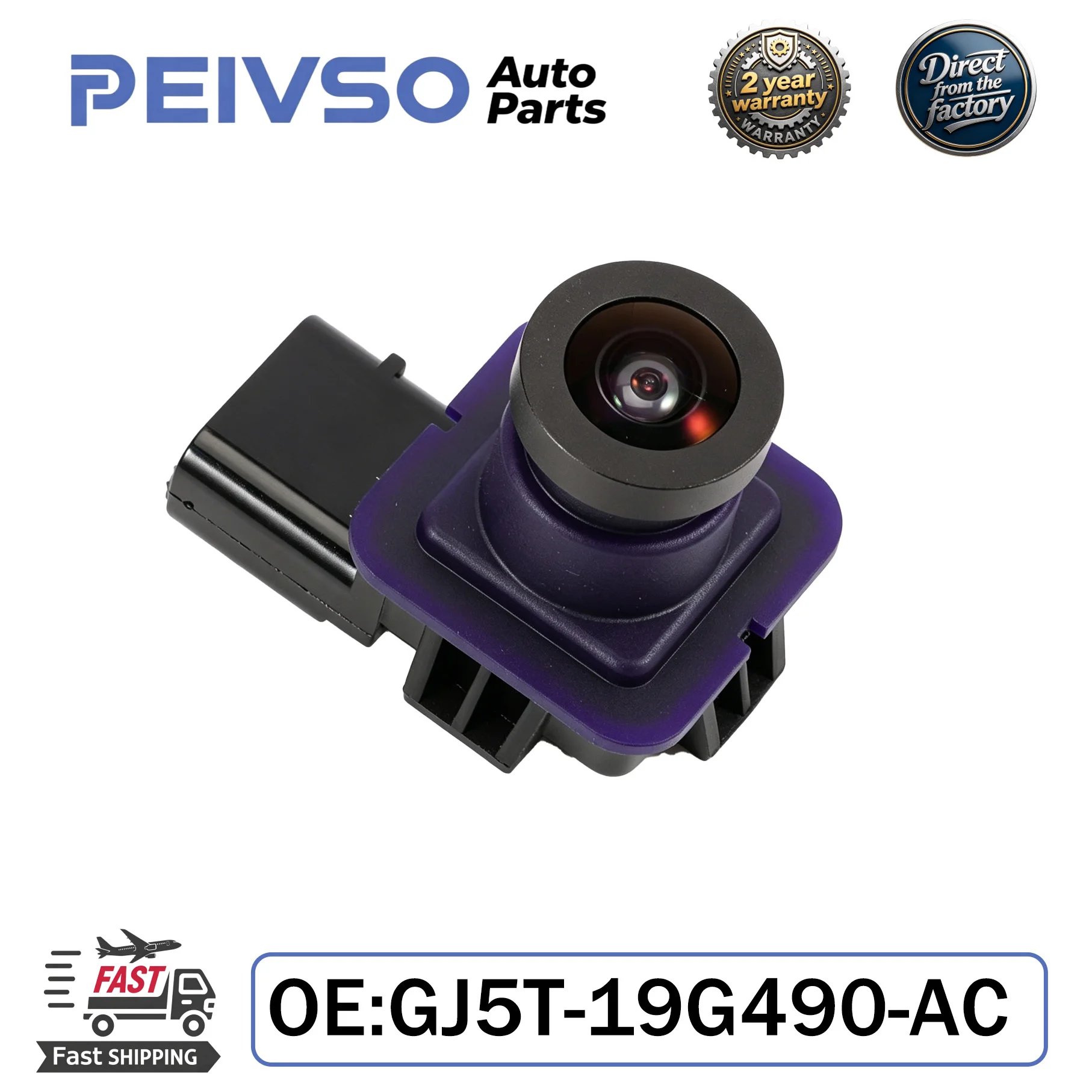 

PEIVSO NEW High Quality GJ5T-19G490-AC Rear View Backup Camera Parking For Ford kuga 2017-2019 GJ5T-19G490-AD