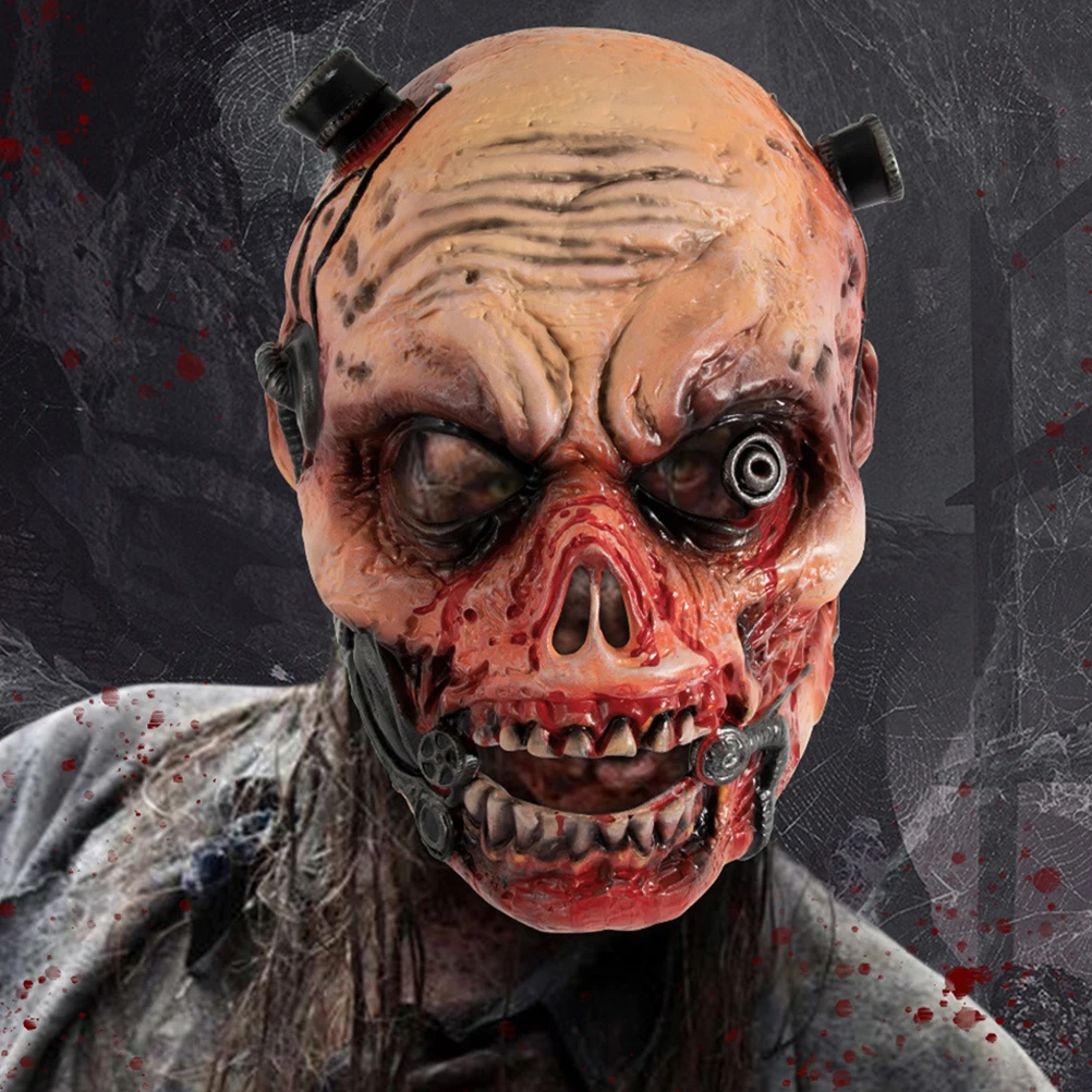 

Realistic Zombie Mask Headgear For Halloween Scary Monster Mask For Adults Creepy Halloween Mask For Parties Cosplay And Horror
