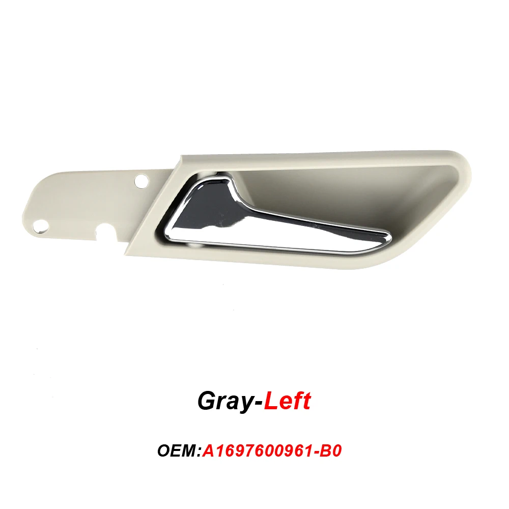 مقبض الباب الداخلي الداخلي للسيارة الأمامي الأيمن الأيسر لسيارة Benz B-Class W245 B180 B200 B260 08-12 لوحة سحب A1697600961