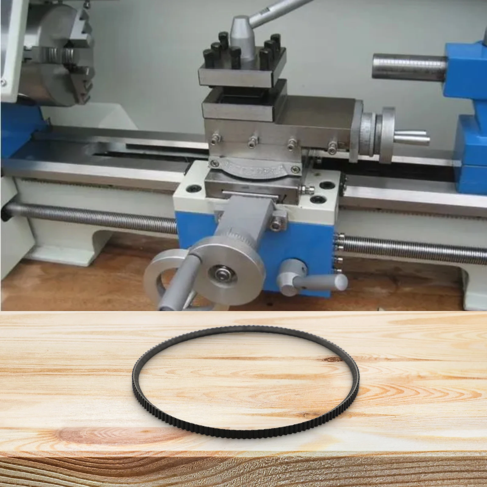 2 Stuks 5M365 Draaibank Riem Voor WM180V/WM210V 5 Mm Mini Draaibank Motor Riem Power Tools Vervanging Draaibank riem Onderdelen Fittings