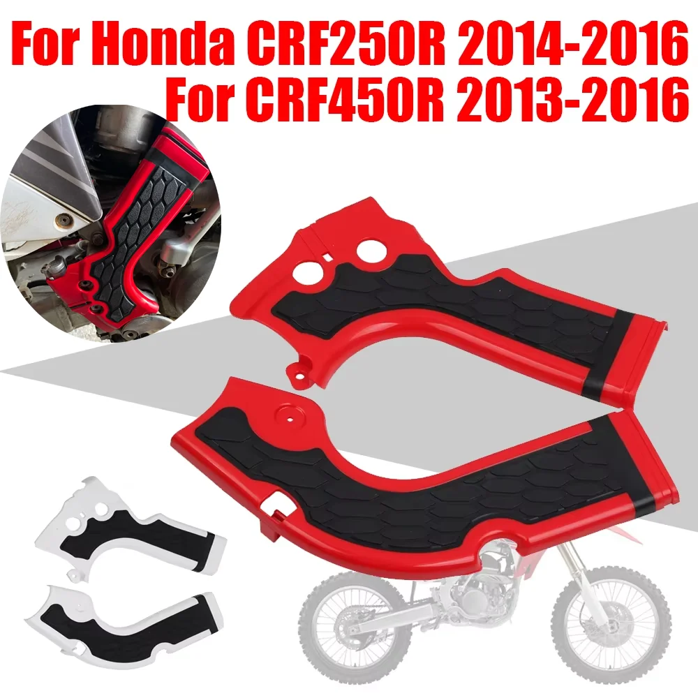 

Motorcycle Accessories Side Frame Guard Protection Cover Fairing Protector For Honda CRF250R CRF450R CRF 250 450 R CRF 250R 450R
