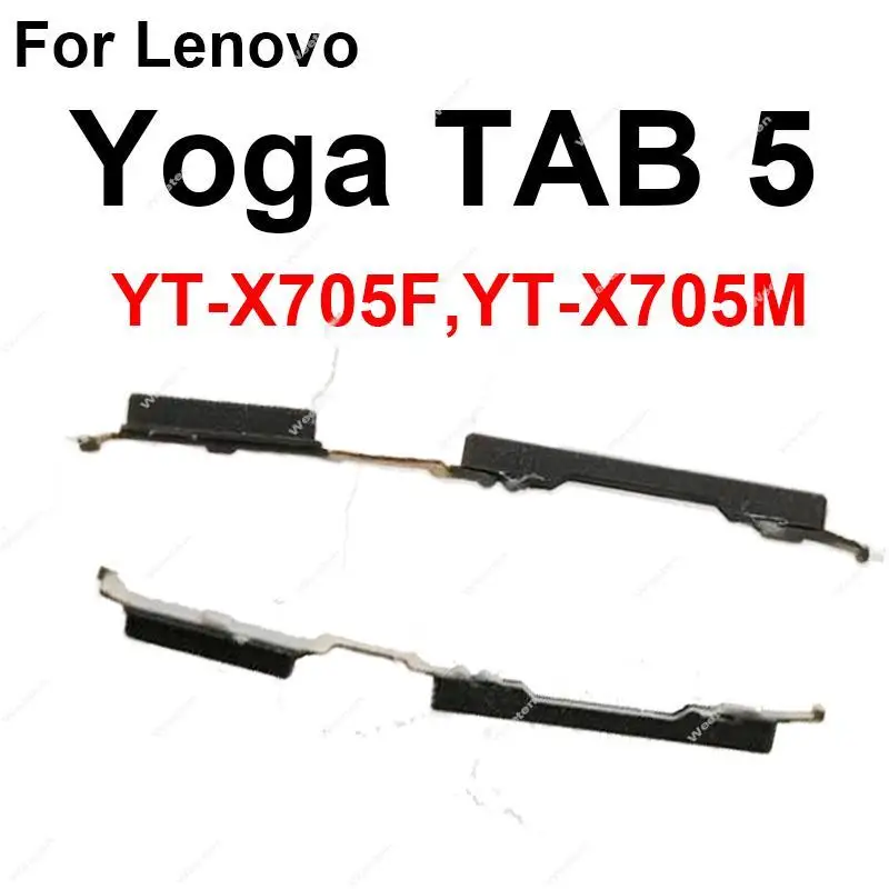 Dla Lenovo Yoga Tab 5 YT-X705F X705M On OFF Przycisk głośności Przycisk boczny Elastyczny kabel Części