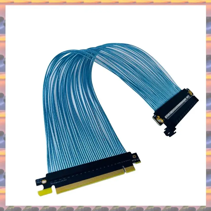 (Flash Sale) PCIE 4.0 X16 GPU Graphics Card Extension Cable PCI-E 4.0 32GB/S 12PIN Silver-Plated Cable For 3090 Graphics Card #3