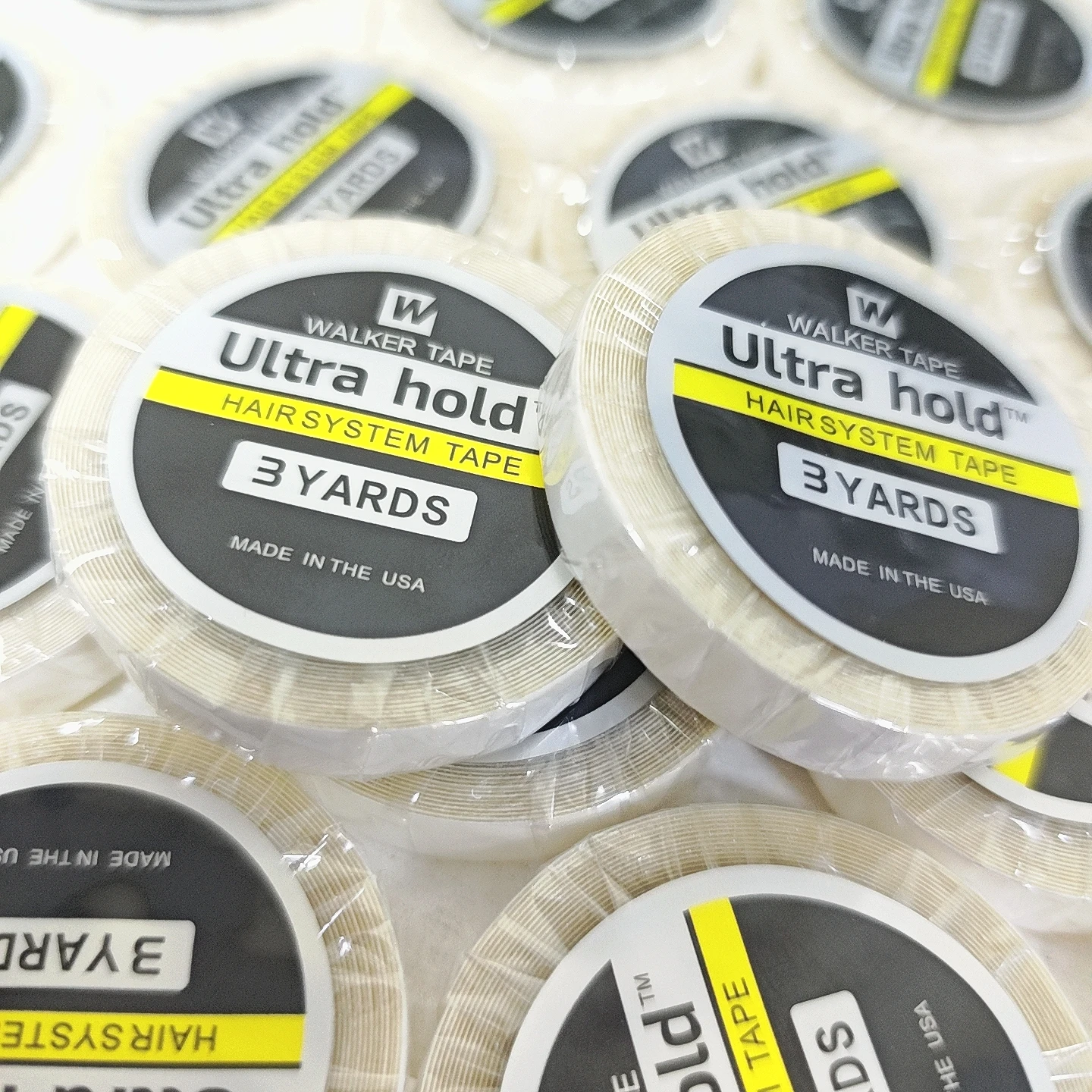 Vades walker เทปถือวิกผมลูกไม้กาวกันน้ําลูกไม้กาวสําหรับต่อผมสําหรับวิกผมมนุษย์ EXTENSION ที่มองไม่เห็น Bonding กาว