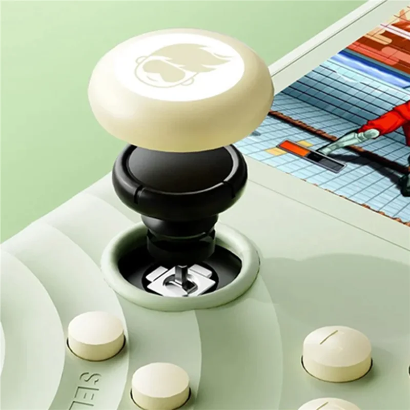 Consola de juegos con banco de energía Pantalla IPS de 3,5 pulgadas 6000 Mah Máquina Arcade de 10000 juegos de 16 bits-Verde Durable Fácil de usar