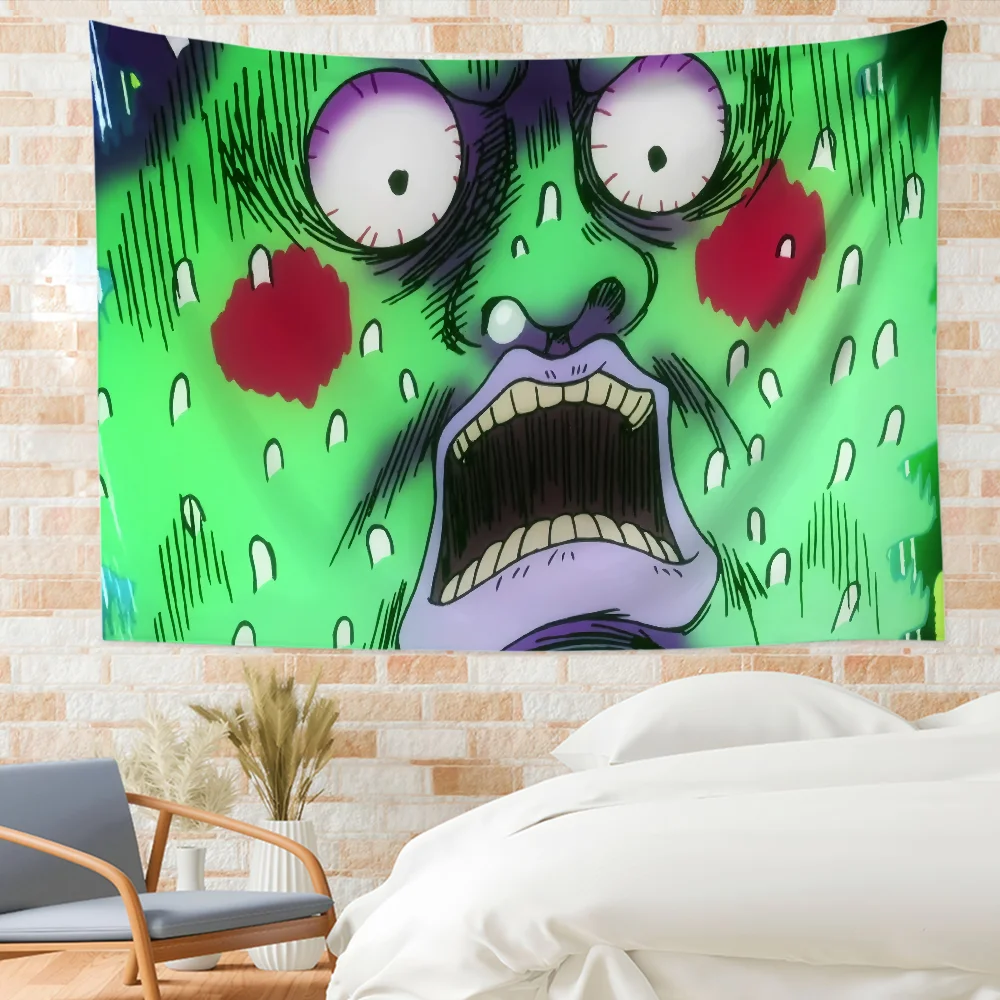 Anime Mob Psycho 100 Dimple funny flag Custom Camping Garden Decor Party Backdrops Wall Art Family Gifts