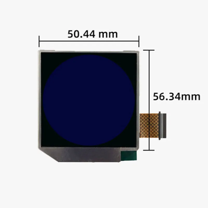 TM025ZDZ01 2,48 дюймов 320x320 TFT цветной ЖК-экран круглый дисплей промышленное управление транспортное средство портативный терминал