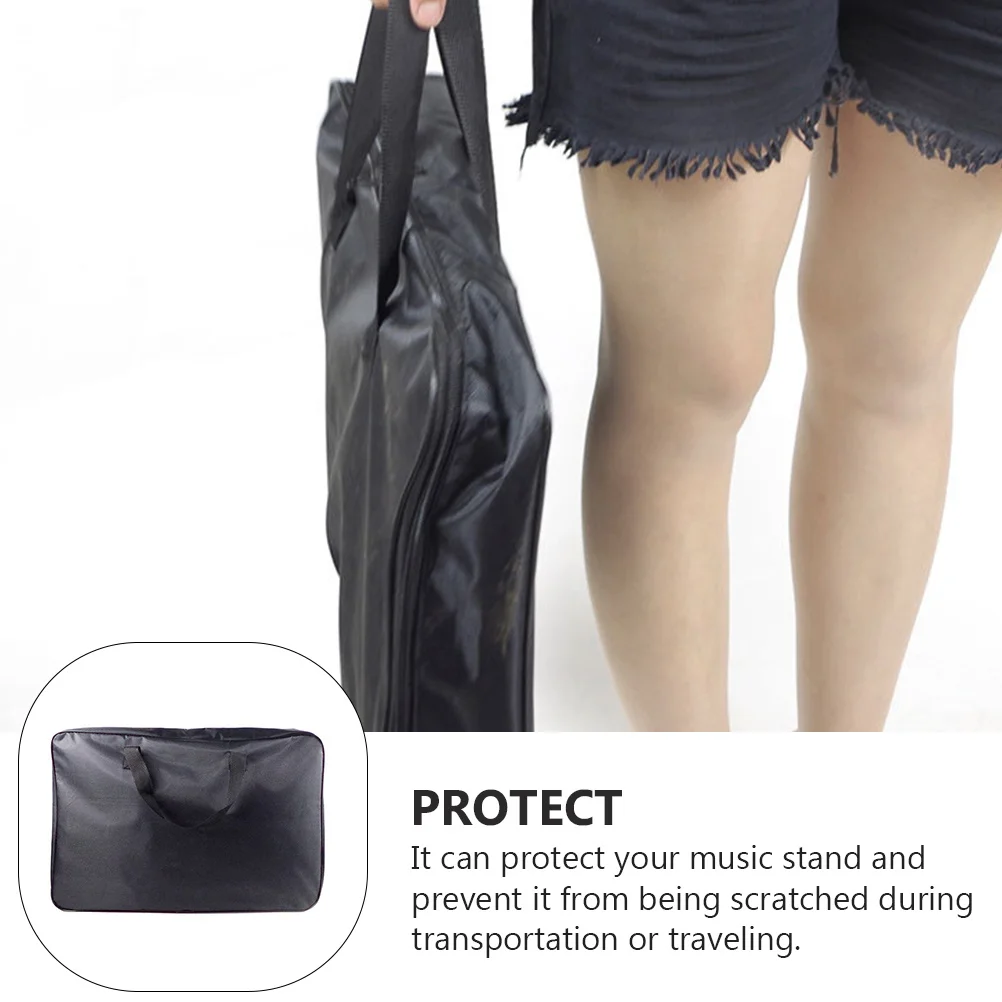 حقيبة حمل مريحة عالية الجودة من مادة أكسفورد حامل الموسيقى حامي تخزين متين حقيبة الموسيقى ملحقات التخزين