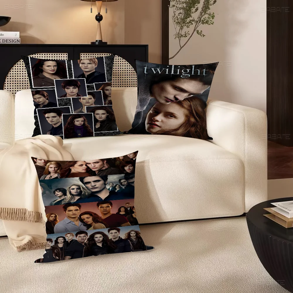 Film TV Movie Twilight Vintage Personalized Pillow Cover Kids Bedroom Wild Party Decor Pillowcase Kid Birthday Shower Gift