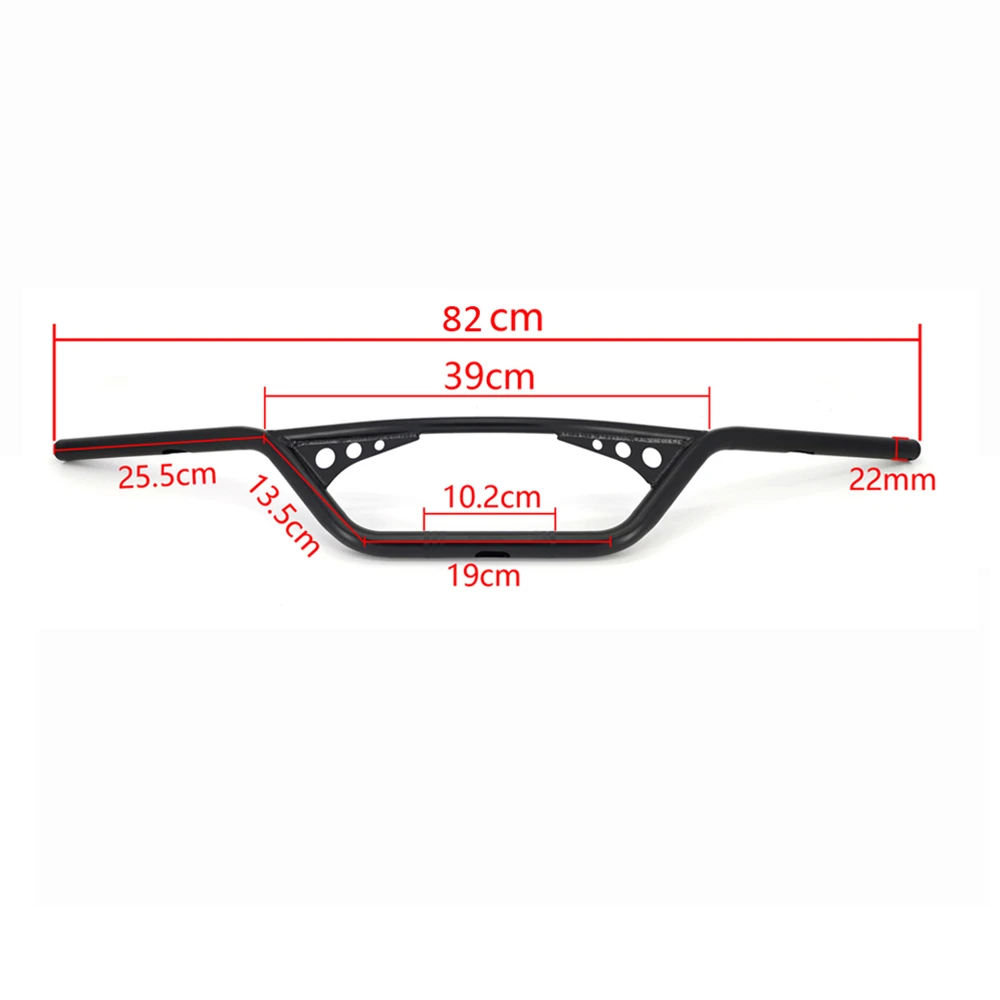Motorcycle Universal 22mm Retro Handlebar for Honda/Yamaha/Suzuki/Kawasaki/Triumph Scrambler Tracker