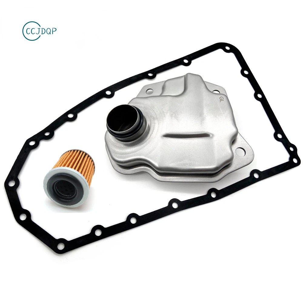 

JF011E JF010E RE0F09A RE0F10A CVT Automatic Transmission Oil Filter +Oil Gesket + Oil Cooler For Nissan Mitsubishi