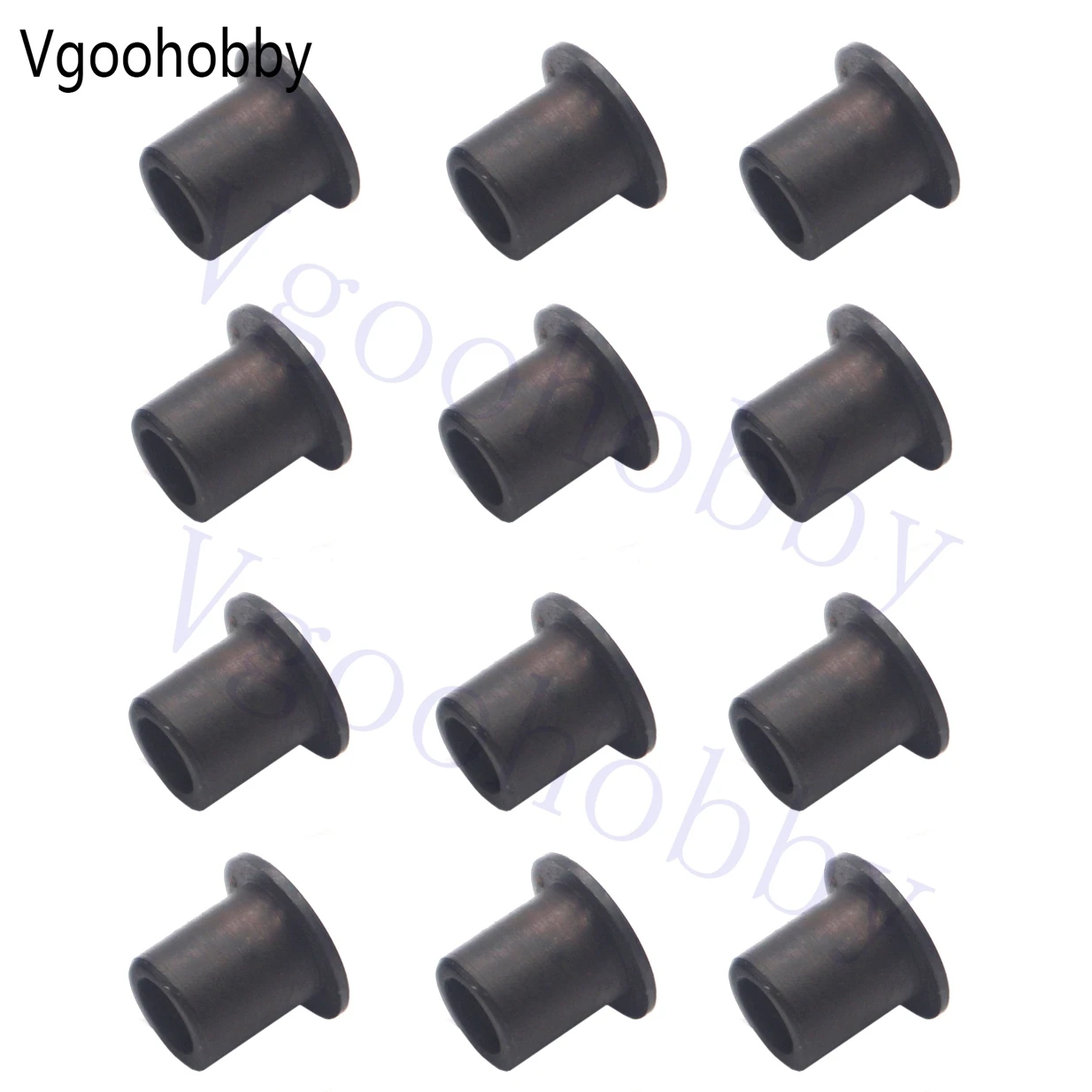 12Pcs Steering Plate Bushing C-Hub Bushing Sleeves for Redcat HSP HPI 1/10 RC Car Truck