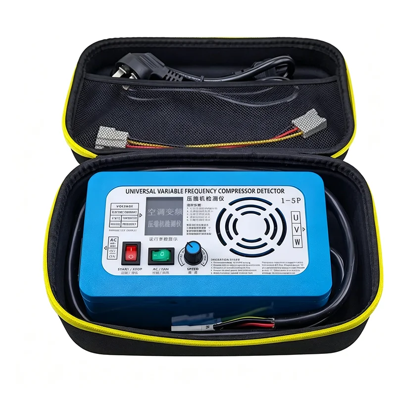 1-3HP/5HP Frequency Conversion Air Conditioning Compressor Detector 3-Wire DC Fan Tester HVAC Repair Diagnostic Tool