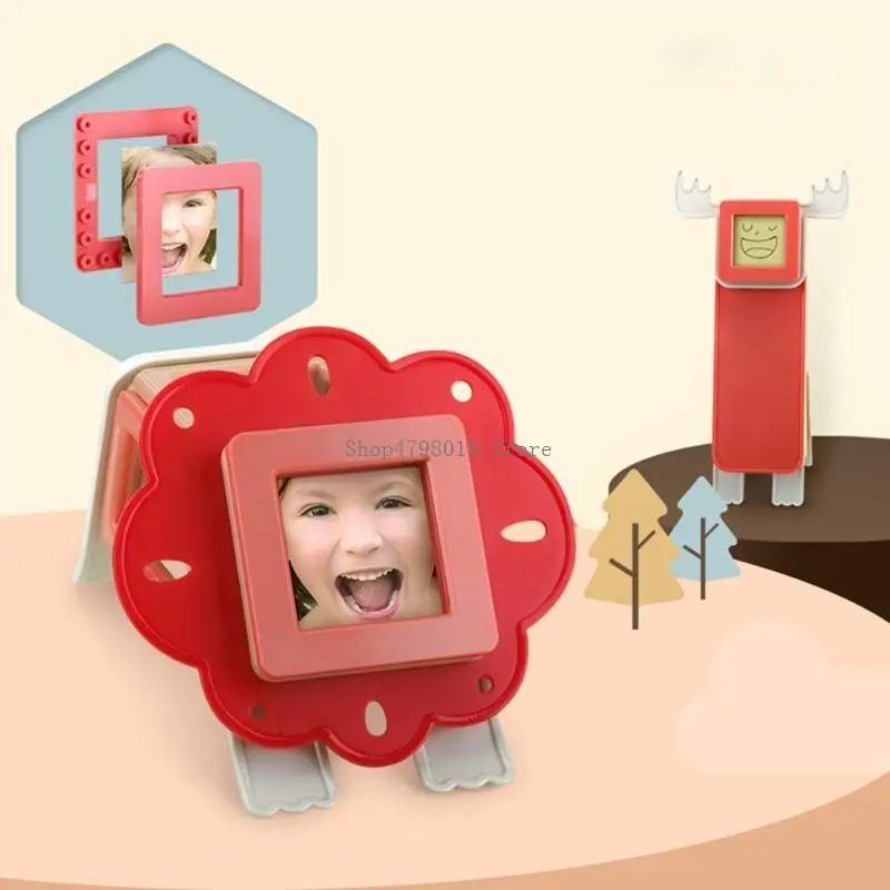 Interactive 3D-Puzzle for Creative Building Blocks Toy Toddler’s Teaser To