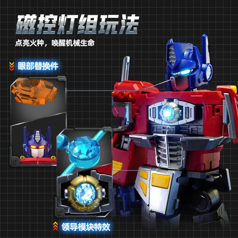 In Stock Hasbro Blokees Transformation G1 Optimus Prime Action Edition Assembling Movable Anime Figure Action Figure Model Toys