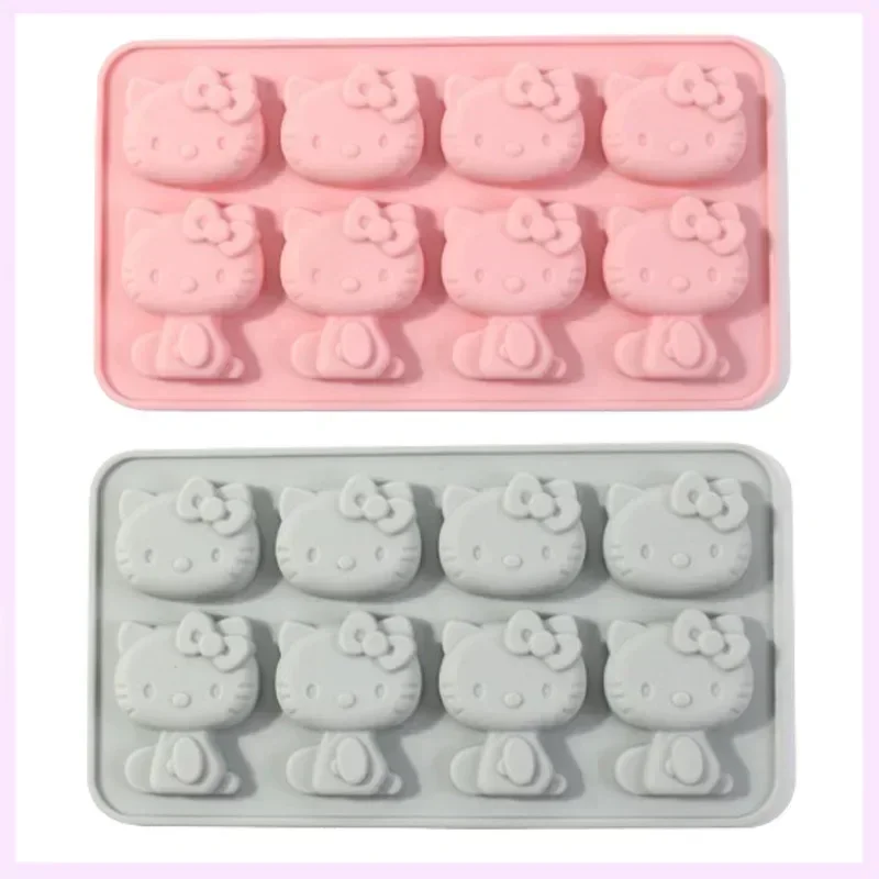 Moule en silicone Hello Kitty, outil de cuisson, bonbon, bonbon, bonbon, Sanurgente, Kuromi, DIY