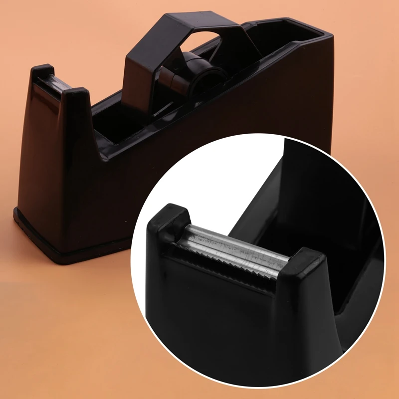 Heat Tape Dispenser, Masking Tape Dispenser, Holder Fits 1 And 3 Inch Core, 6.8 X 2.2 X 3.4 Inch, Desktop Tape Dispenser