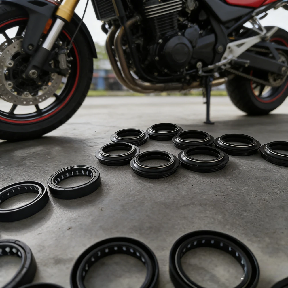 

41x54x11 41 54 11 Motor Front Fork Oil Seal 41*54 Dust Cover For Honda CBF500 CB500F CB500X CB600F 599 CBR600F CBR600RR 04-2015