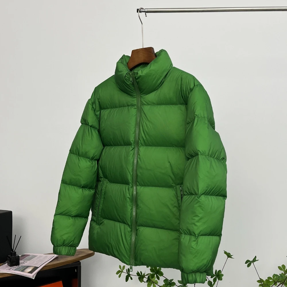 الفاخرة أسفل سترة المرأة العلامة التجارية الأوروبية الأمريكية موضة ملابس خارجية الإناث مصمم أسفل معطف سيدة سترة منفوخة دافئة 2025 جديد #3