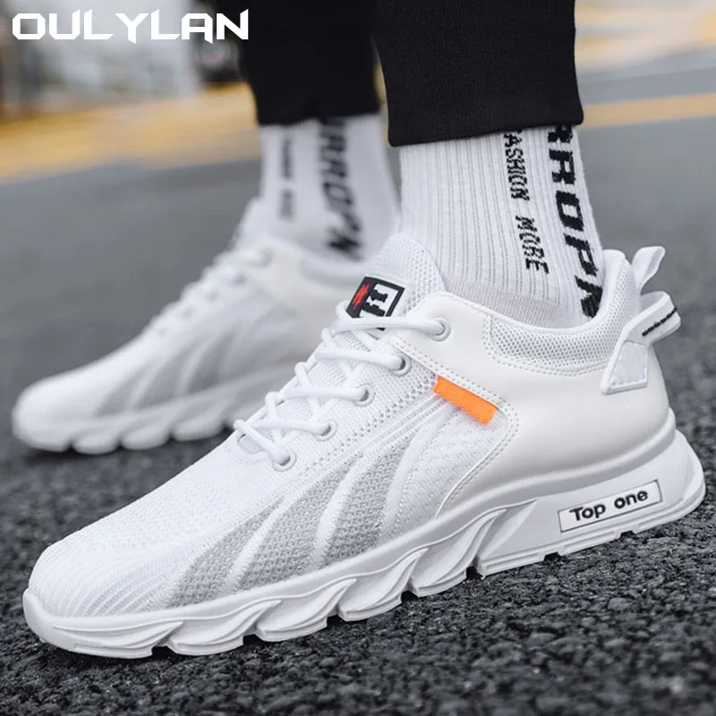 

Oulylan Outdoor Casual Men Shoes Men's Shoes Lightweight Running Shoes for Men Sneakers Comfortable Sport Shoes Jogging Tennis