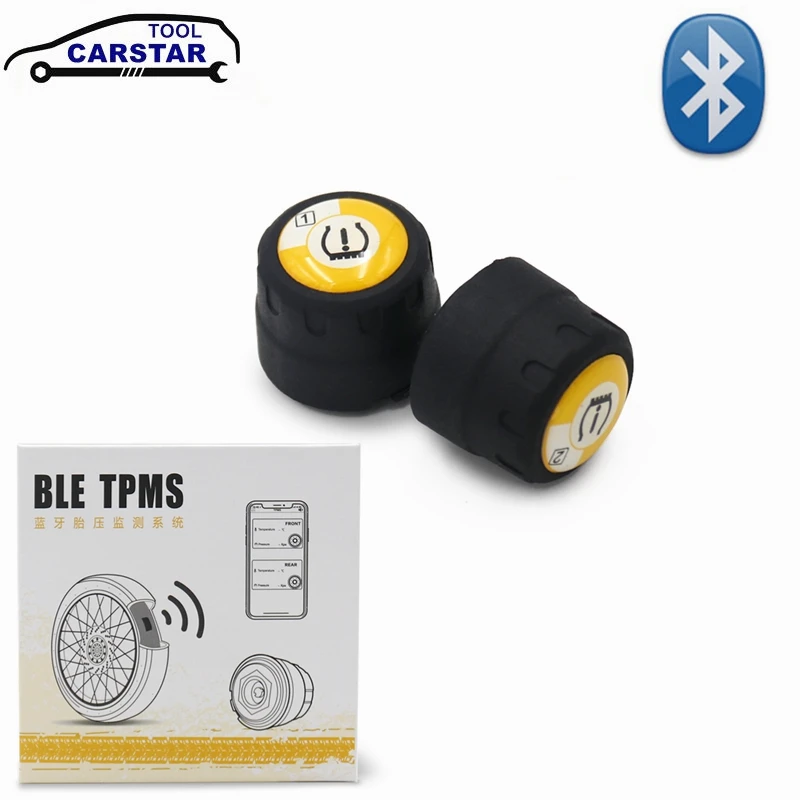 Universal Android iOS BLE TPMS External Alarm Tire Pressure Sensor Bluetooth 4.0 APP Display Car Tire Pressure Sensor